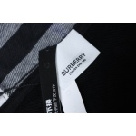 Burberry Logo Check Hooded Zip-Up Sweatshirt Black