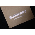 Burberry Logo Check Hooded Zip-Up Sweatshirt Black