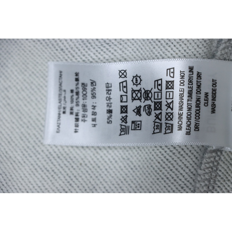 Burberry Logo Check Hooded Zip-Up Sweatshirt Grey