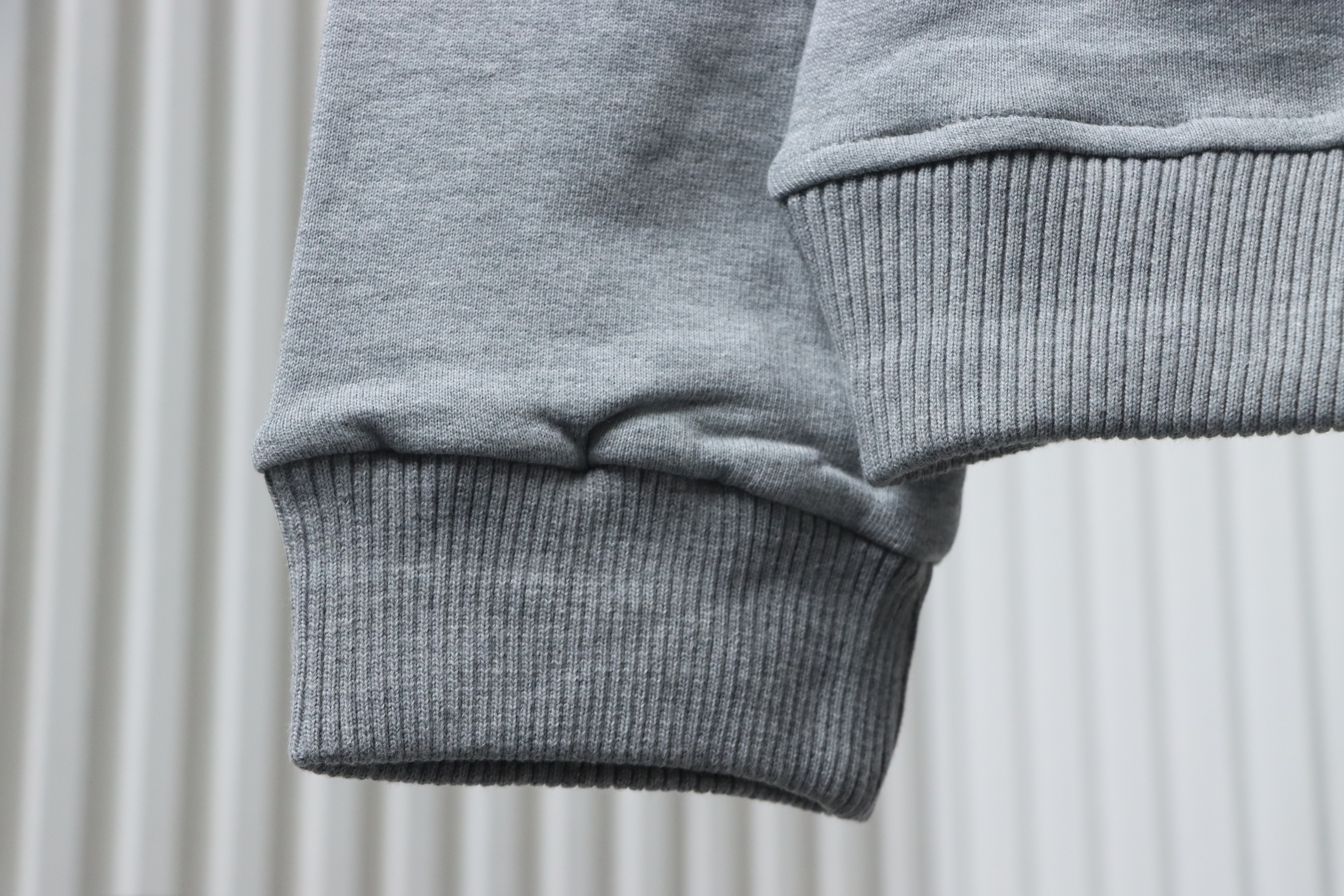 Burberry Plaid Panel Zip-Up Hooded Jacket Grey