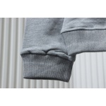 Burberry Plaid Panel Zip-Up Hooded Jacket Grey