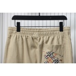 Burberry Warhorse Cross-Stitch Set Casual Pants Brown