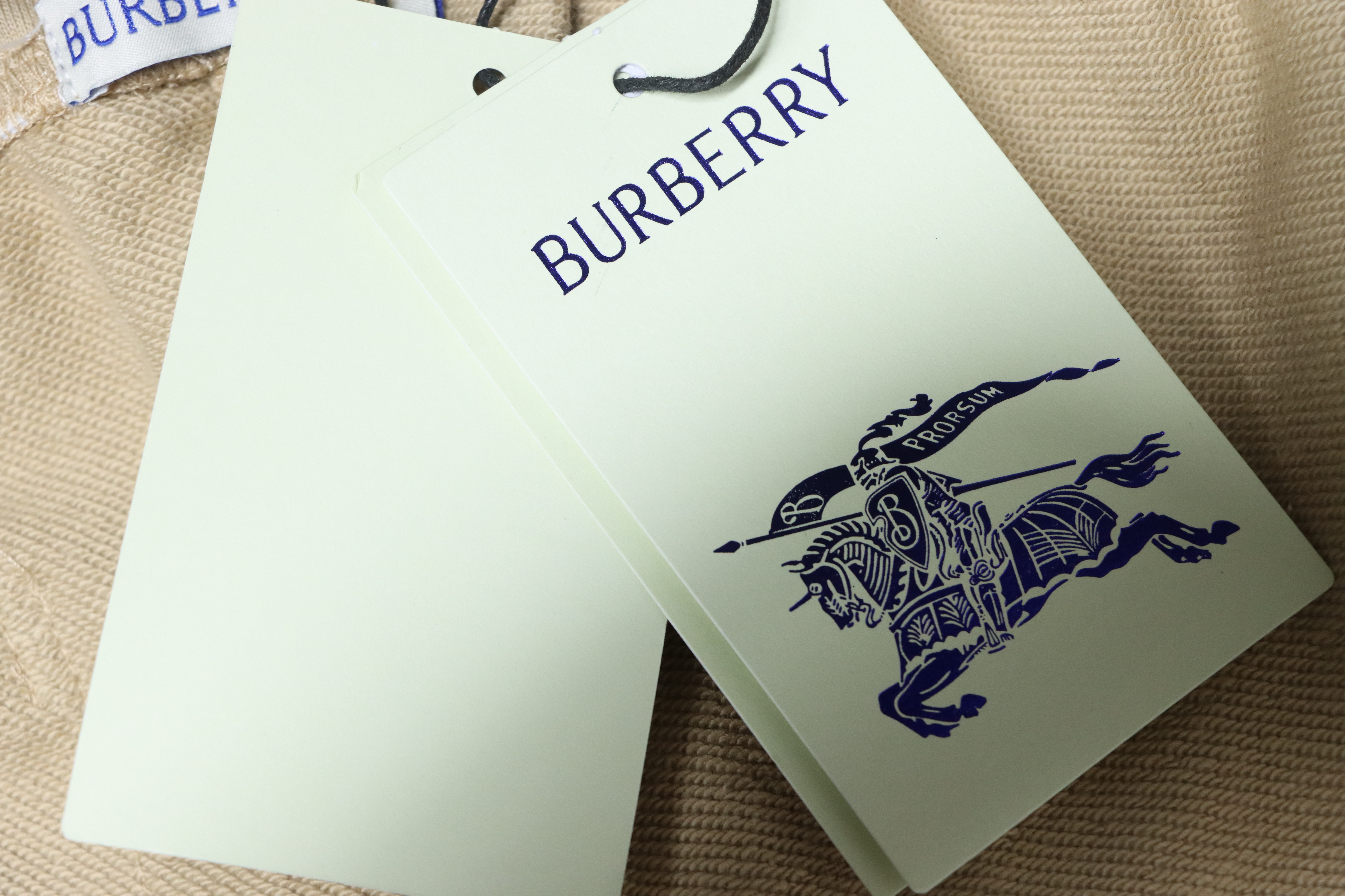 Burberry Warhorse Cross-Stitch Set Casual Pants Brown