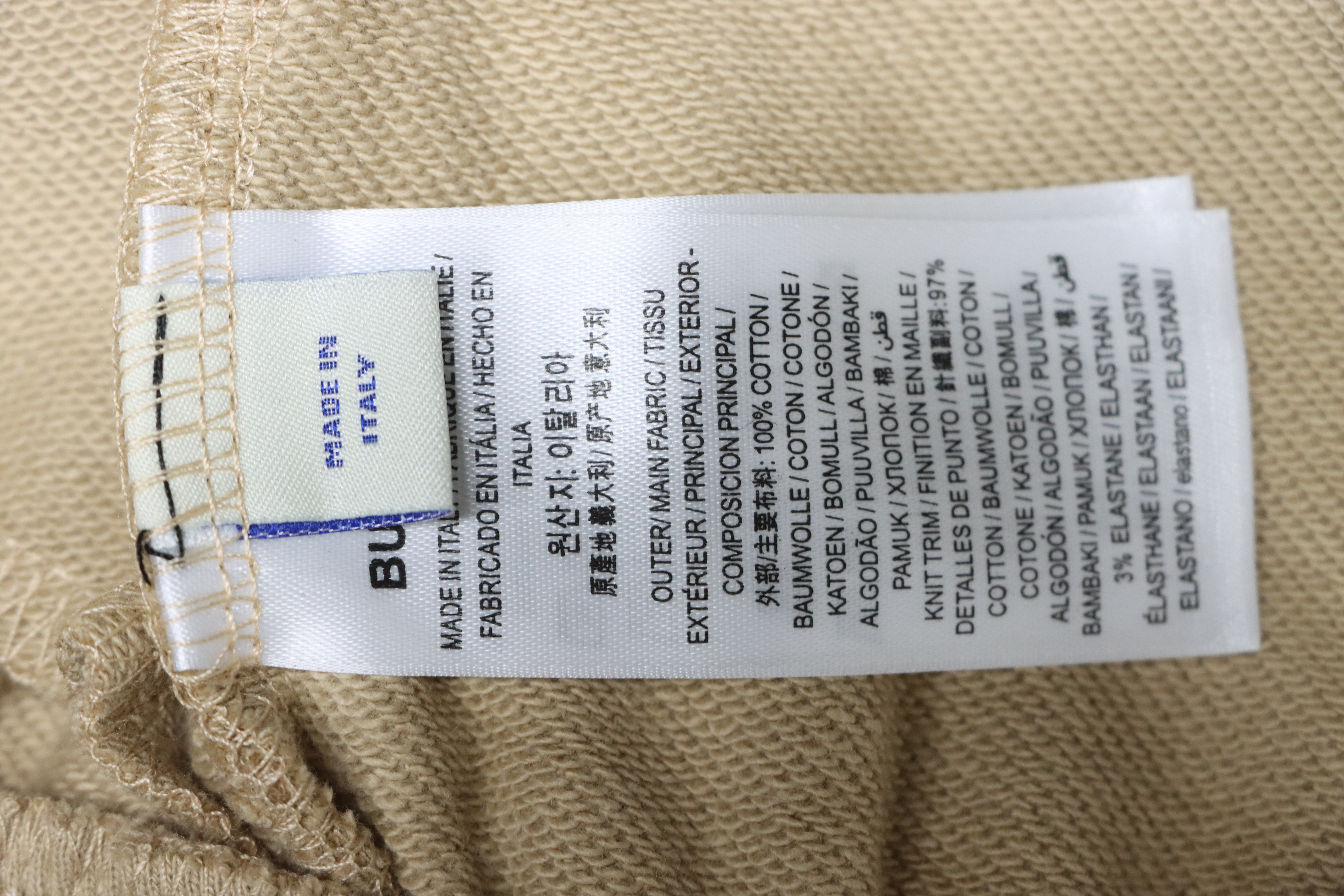 Burberry Warhorse Cross-Stitch Set Casual Pants Brown