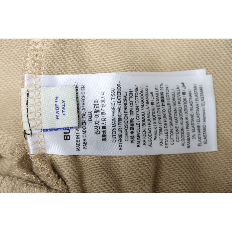 Burberry Warhorse Cross-Stitch Set Casual Pants Brown