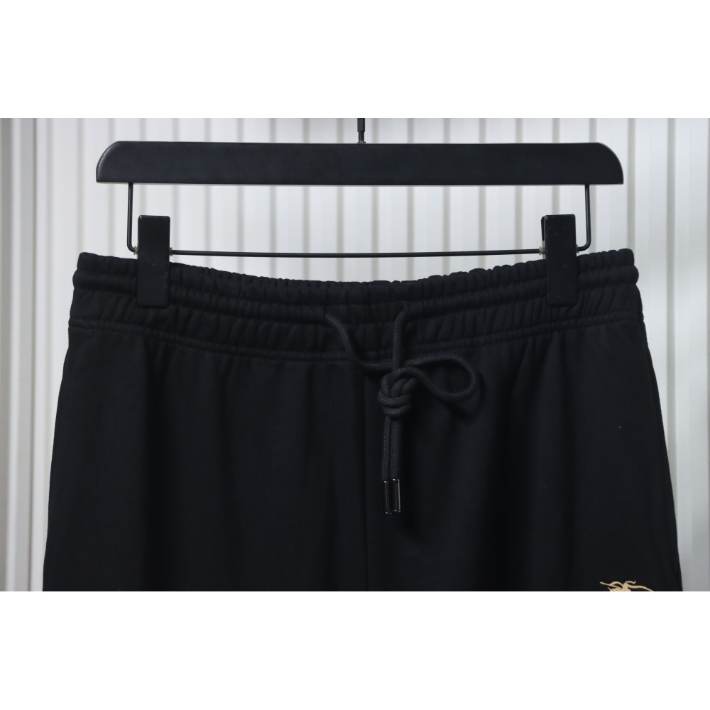 Burberry Warhorse Cross-Stitch Set Casual Pants Black
