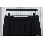 Burberry Warhorse Cross-Stitch Set Casual Pants Black