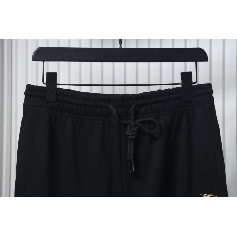 Burberry Warhorse Cross-Stitch Set Casual Pants Black