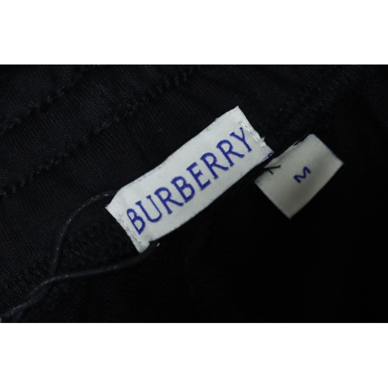 Burberry Warhorse Cross-Stitch Set Casual Pants Black
