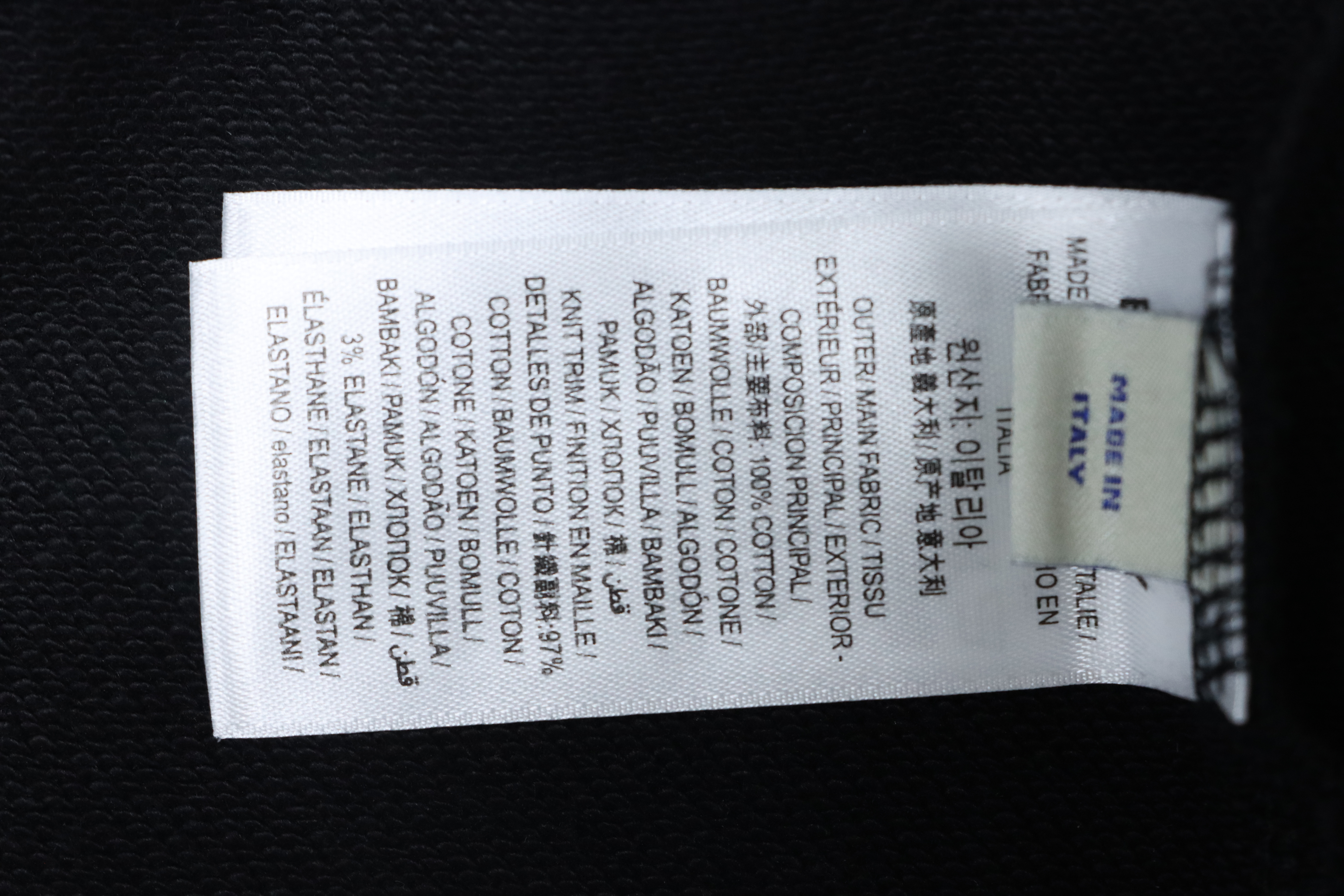 Burberry Warhorse Cross-Stitch Set Casual Pants Black