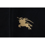 Burberry Warhorse Cross-Stitch Zippered Hooded Jacket Black