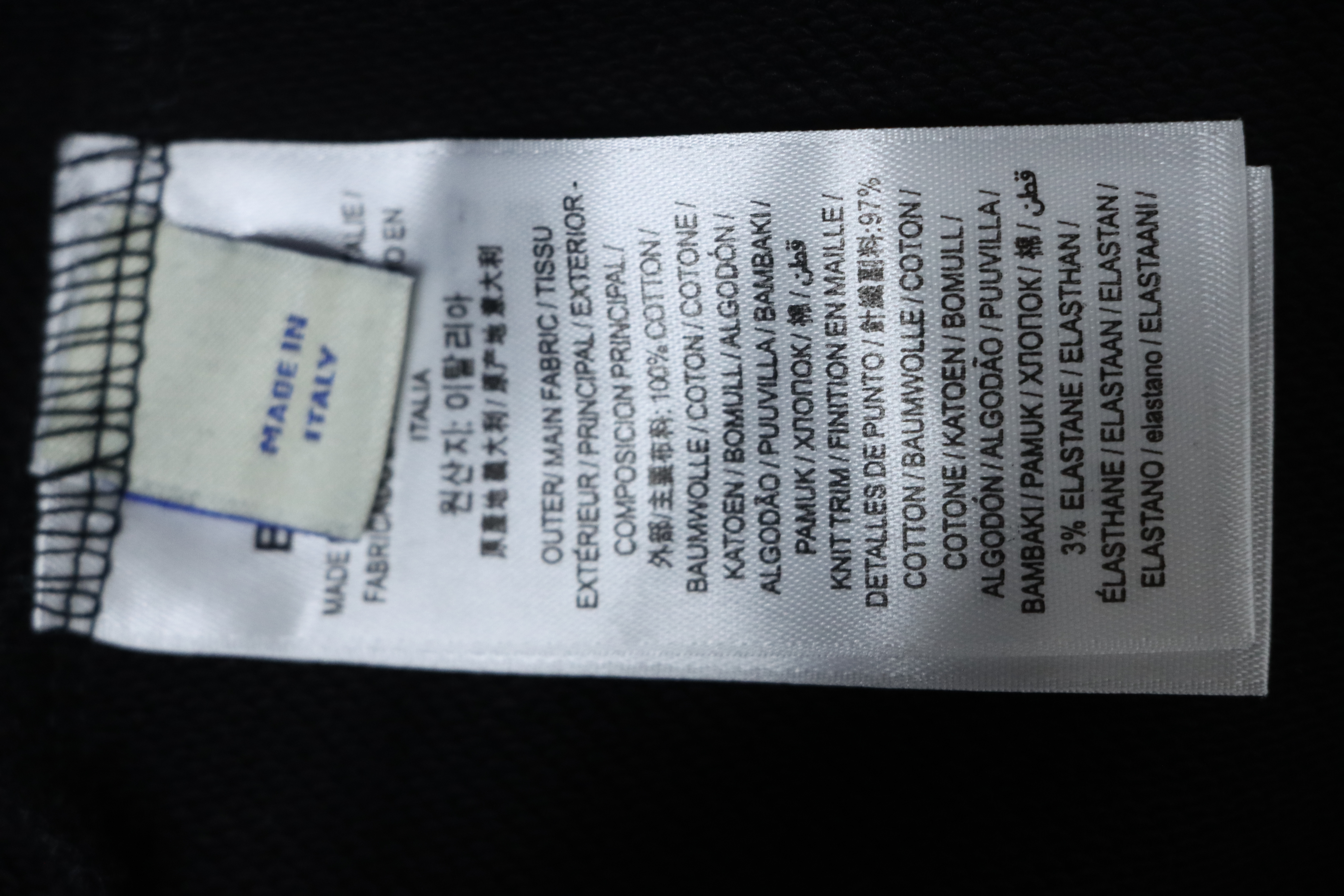 Burberry Warhorse Cross-Stitch Zippered Hooded Jacket Black