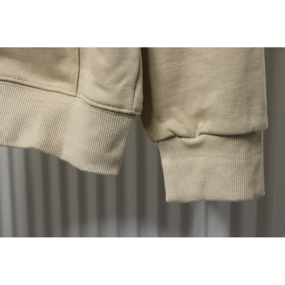 Burberry Warhorse Cross-Stitch Zippered Hooded Jacket Brown