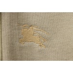 Burberry Warhorse Cross-Stitch Zippered Hooded Jacket Brown