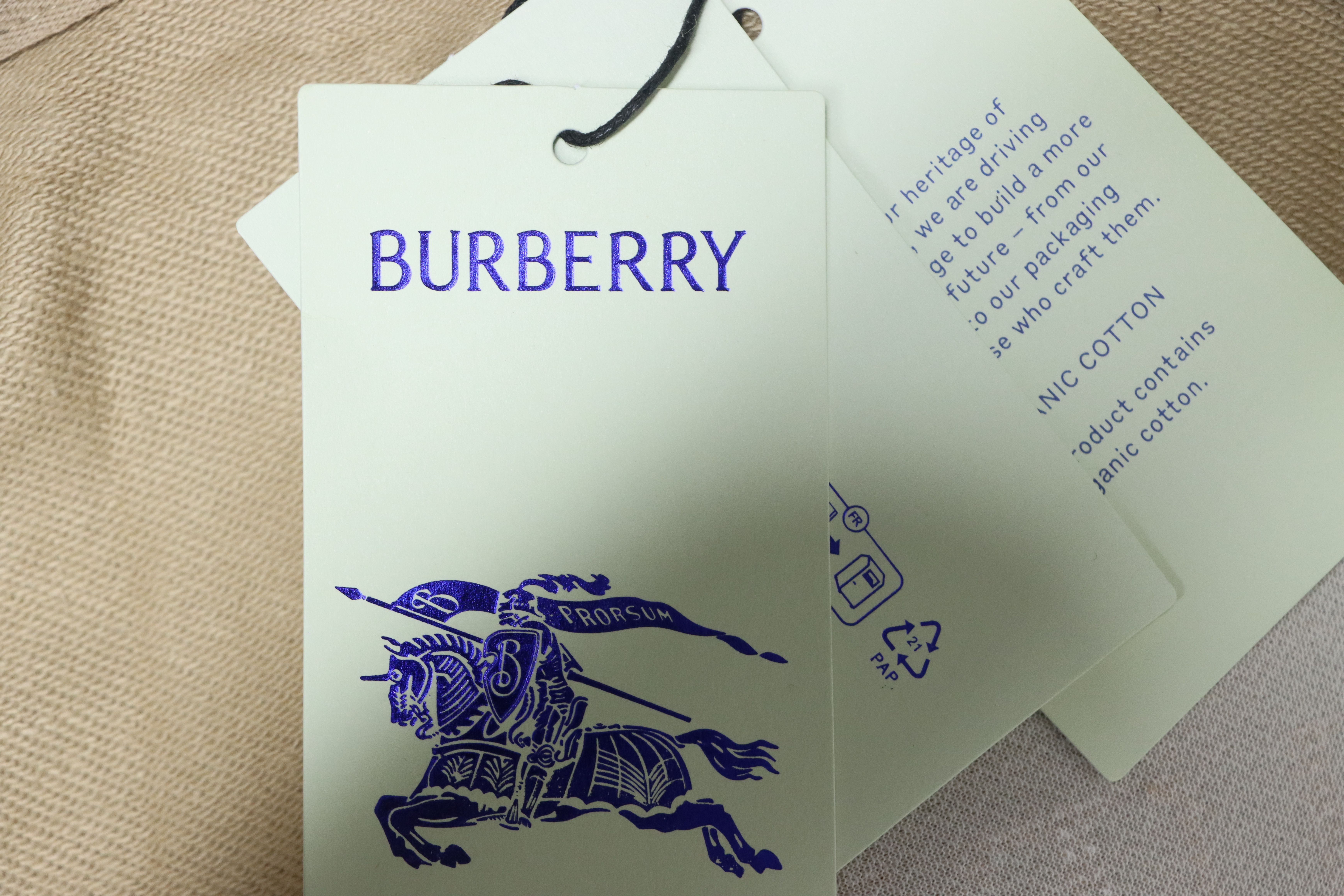 Burberry Warhorse Cross-Stitch Zippered Hooded Jacket Brown