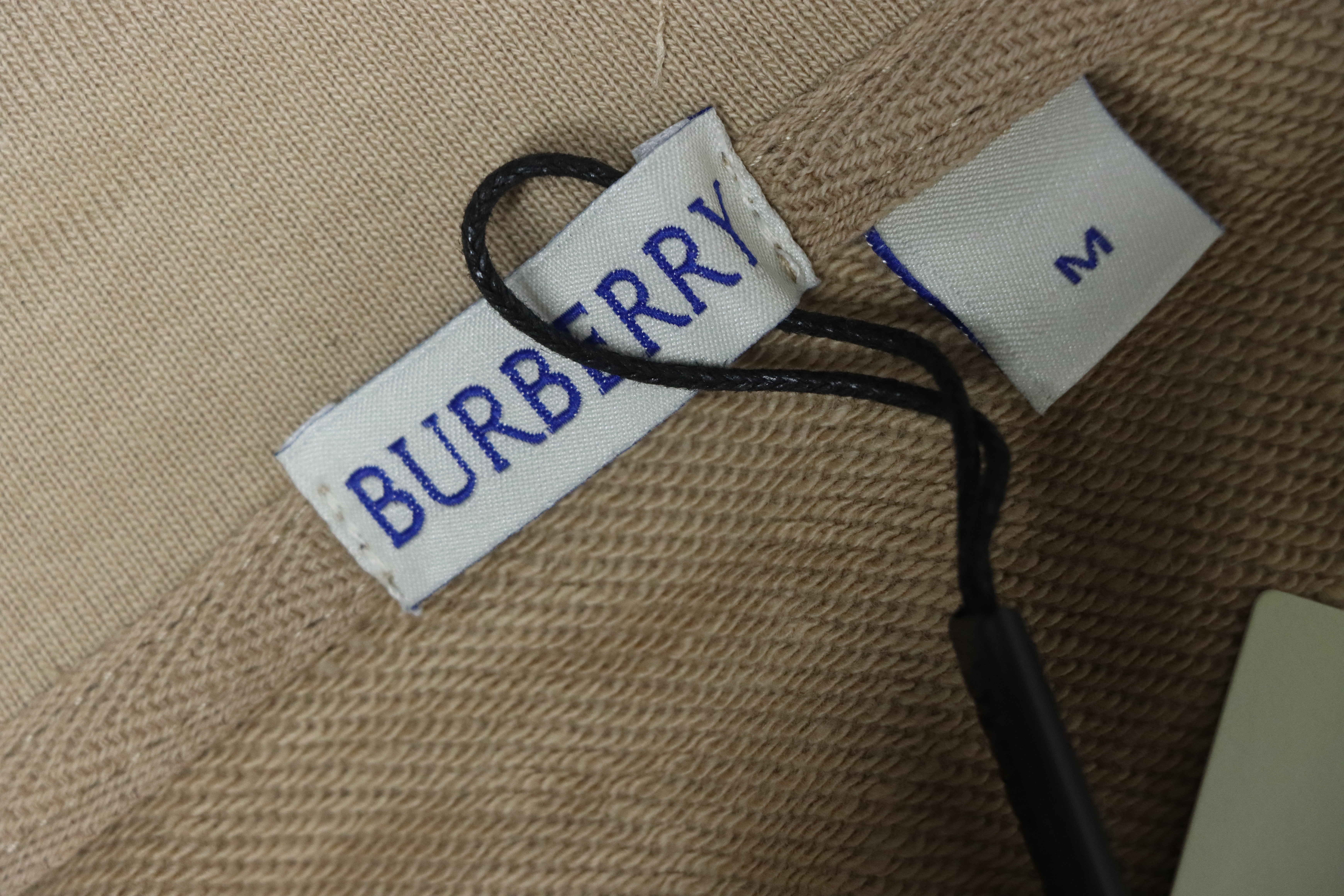 Burberry Warhorse Cross-Stitch Zippered Hooded Jacket Brown