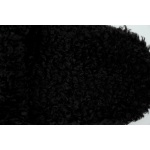 Balenciaga Cities Paris Furry Slide Black