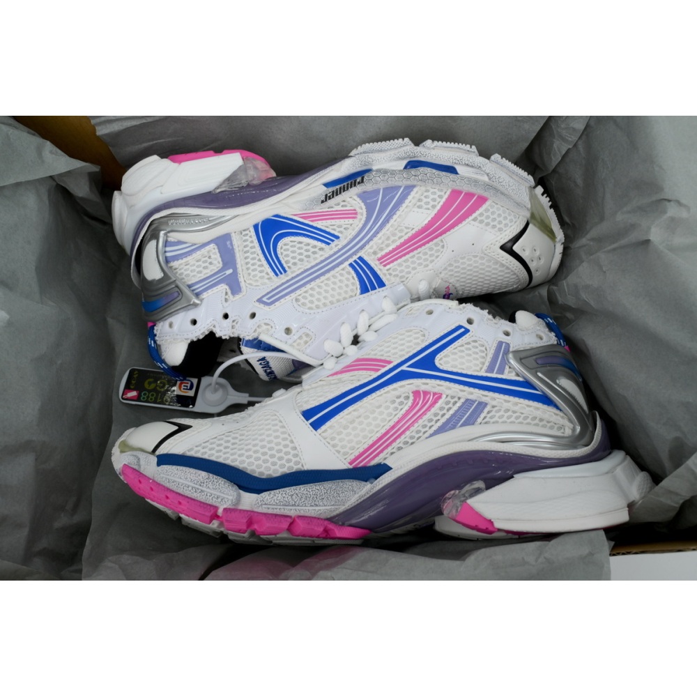 Balenciaga White Purple Powder