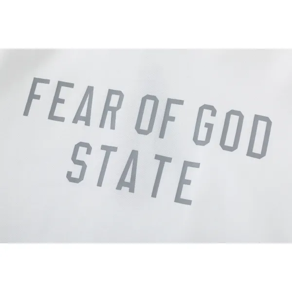 Fear of God Essentials Fleece Hoodie & Sweatpant Set FG318#948 White