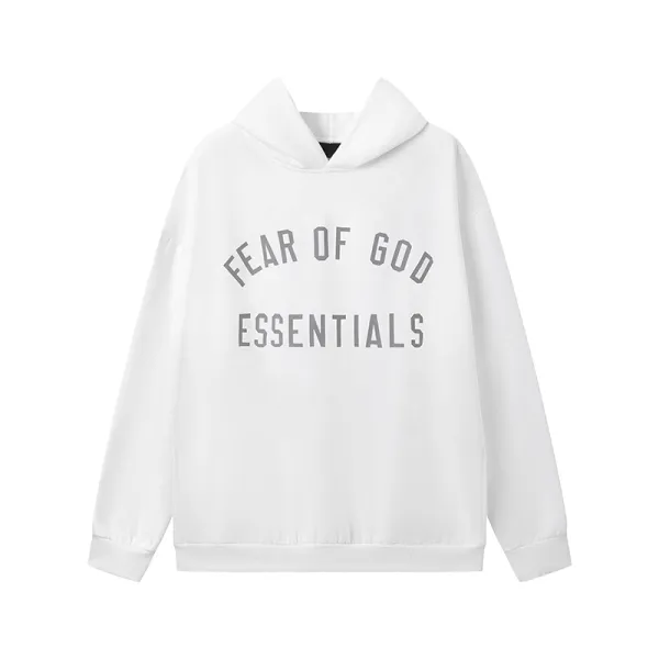 Fear of God Essentials Fleece II Hoodie & Sweatpant Set FG320#949 White