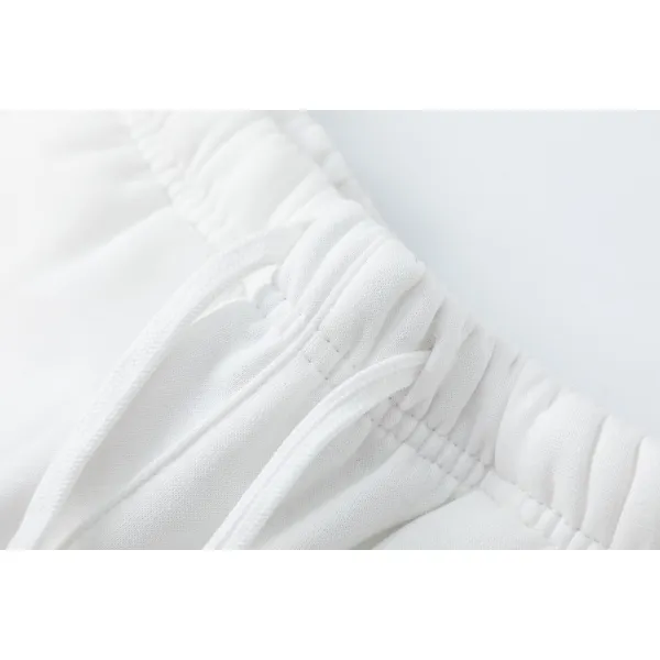 Fear of God Essentials Fleece II Hoodie & Sweatpant Set FG320#949 White