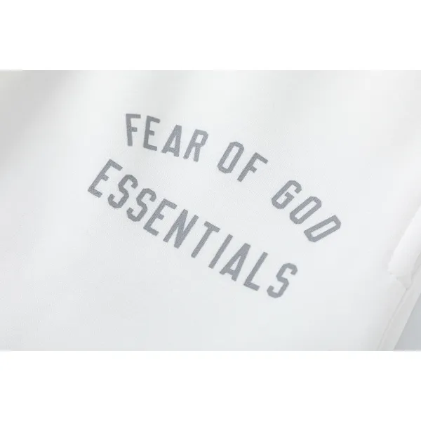 Fear of God Essentials Fleece II Hoodie & Sweatpant Set FG320#949 White