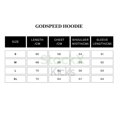 Godspeed OG Logo Black Sweatsuit G6031-8230 Red Letter Print 02