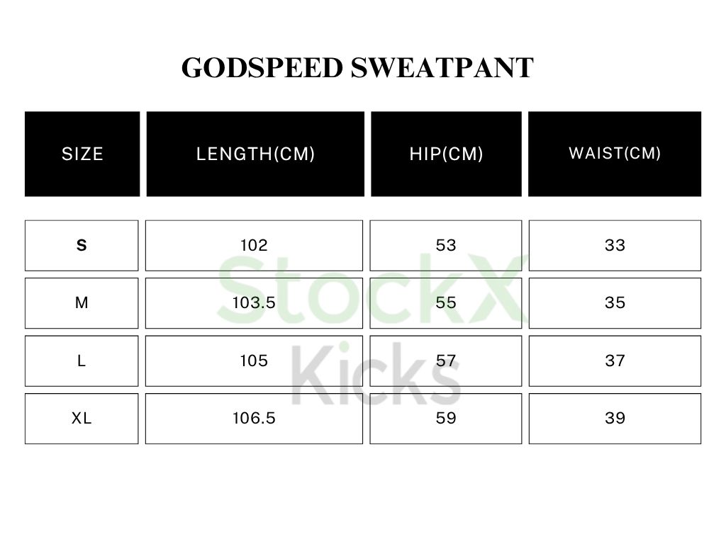 Godspeed OG Logo Sweatsuit G6031-8230 Pure Black