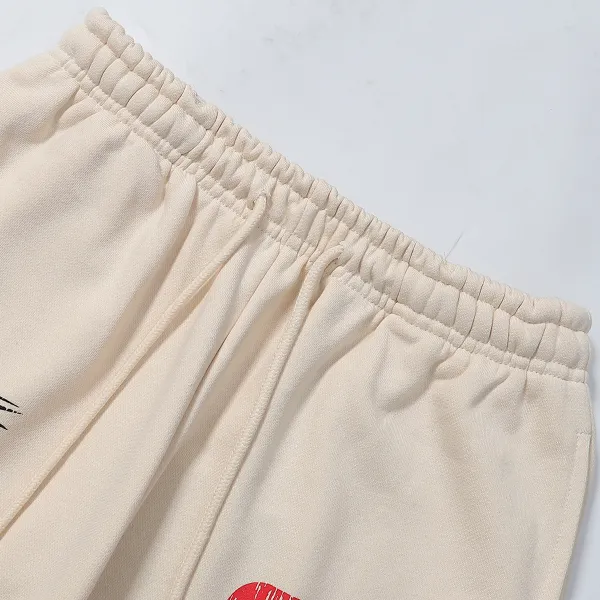 Hellstar If You Dont Like Us Beat Us Hoodie & Sweatpants Set #2222-2322 Apricot