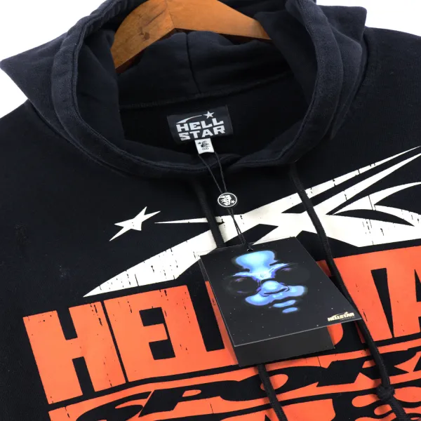 Hellstar If You Dont Like Us Beat Us Hoodie & Sweatpants Set #5653-8175 Black