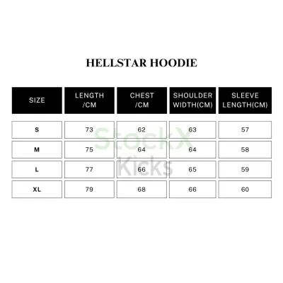 Hellstar Sports Future Flame Hoodie & Sweatpants Set #2220-2320 Black 02