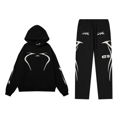Hellstar Sport Hoodie & Sweatpants Set #2221-2321 Black 01