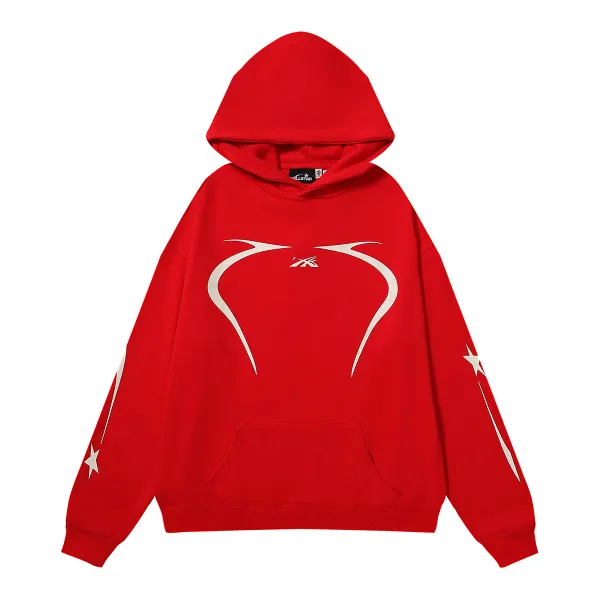 Hellstar Sport Hoodie & Sweatpants Set #2221-2321 Red