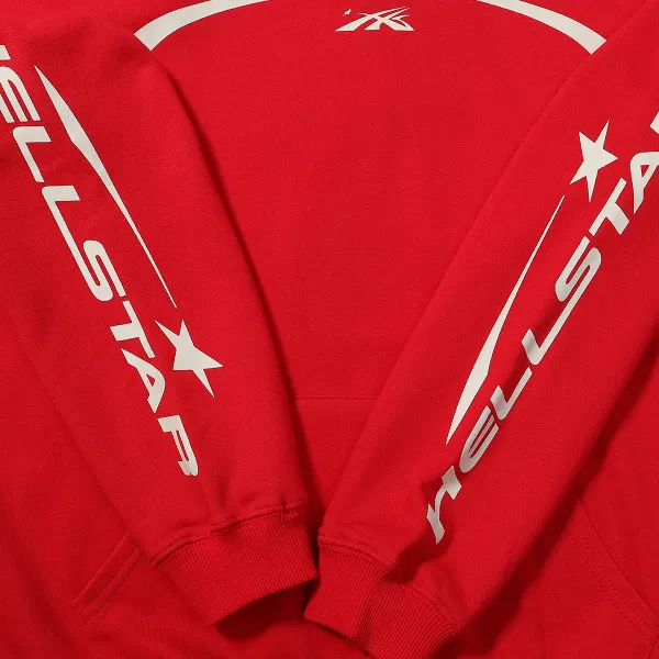 Hellstar Sport Hoodie & Sweatpants Set #2221-2321 Red