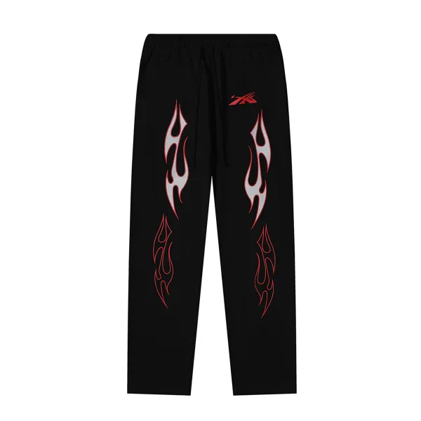 Hellstar Sports Future Flame Hoodie & Sweatpants Set #2220-2320 Black