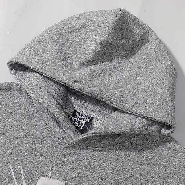 Sp5der OG Web Hoodie & Sweatpant Set Grey