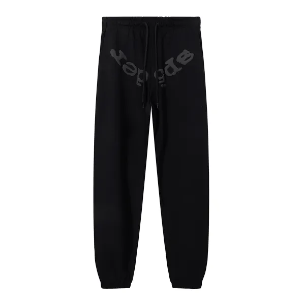 Sp5der Phantom Web Hoodie & Sweatpant Set Black