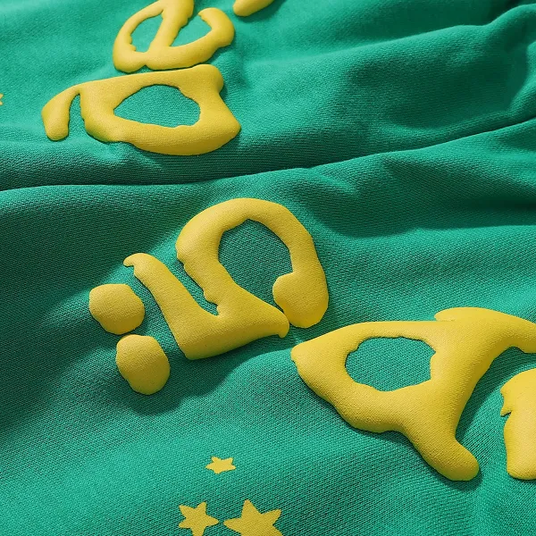 Sp5der Star OG Web V2 Hoodie & Sweatpant Set Dark Green