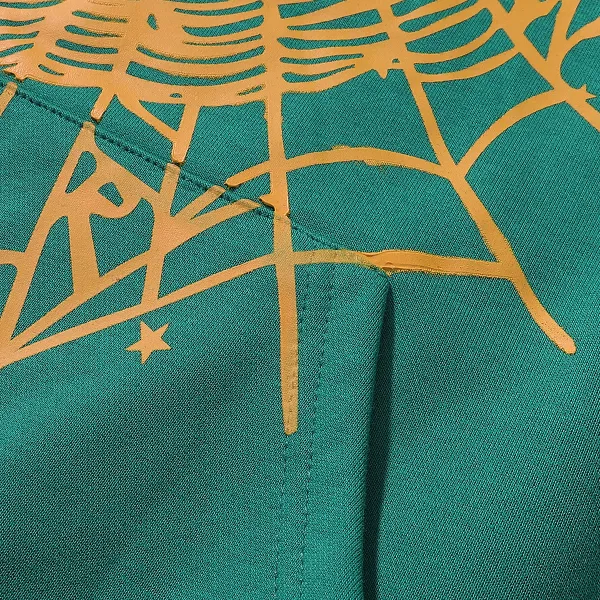 Sp5der Star OG Web V2 Hoodie & Sweatpant Set Dark Green