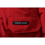 Canada Goose Chilliwack Bomber Jacket Short Down Jacket PBI Red