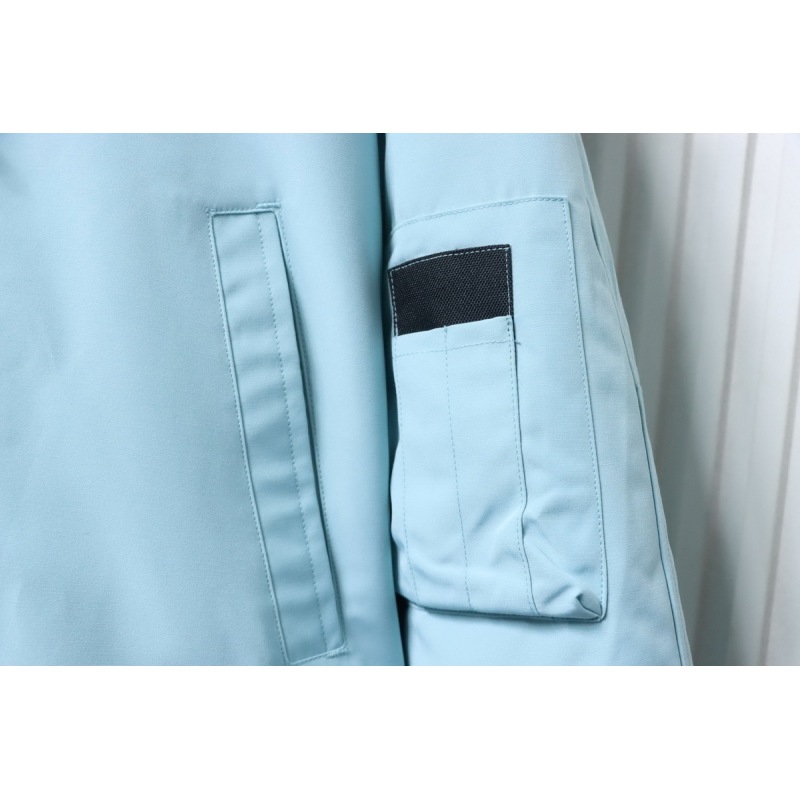Canada Goose Chilliwack Bomber Jacket Short Down Jacket Sky Blue