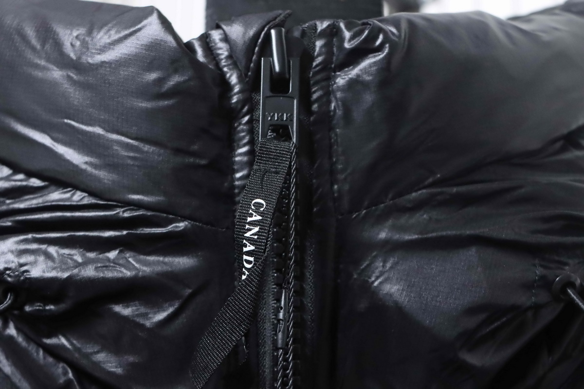 Canada Goose Crofton Slim-Fit Recycled Nylon-Ripstop Hooded Down Jacket Black