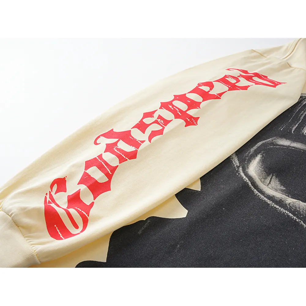 Godspeed Balaclava Long Sleeve T-shirt #3097 Apricot