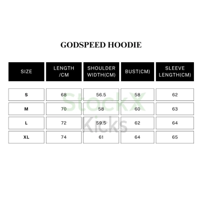 Godspeed F.T.D Hoodie #5502 Red 02