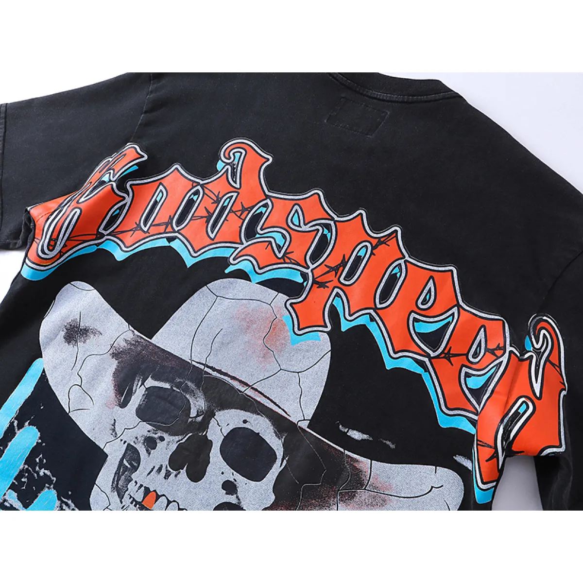 Godspeed Goldie T-Shirt #1018 Black Washed