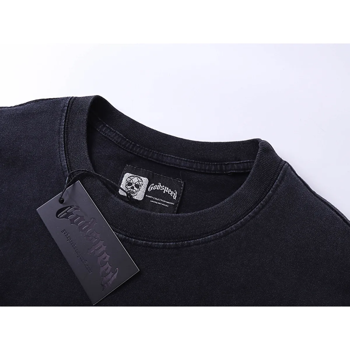Godspeed Goldie T-Shirt #1018 Black Washed