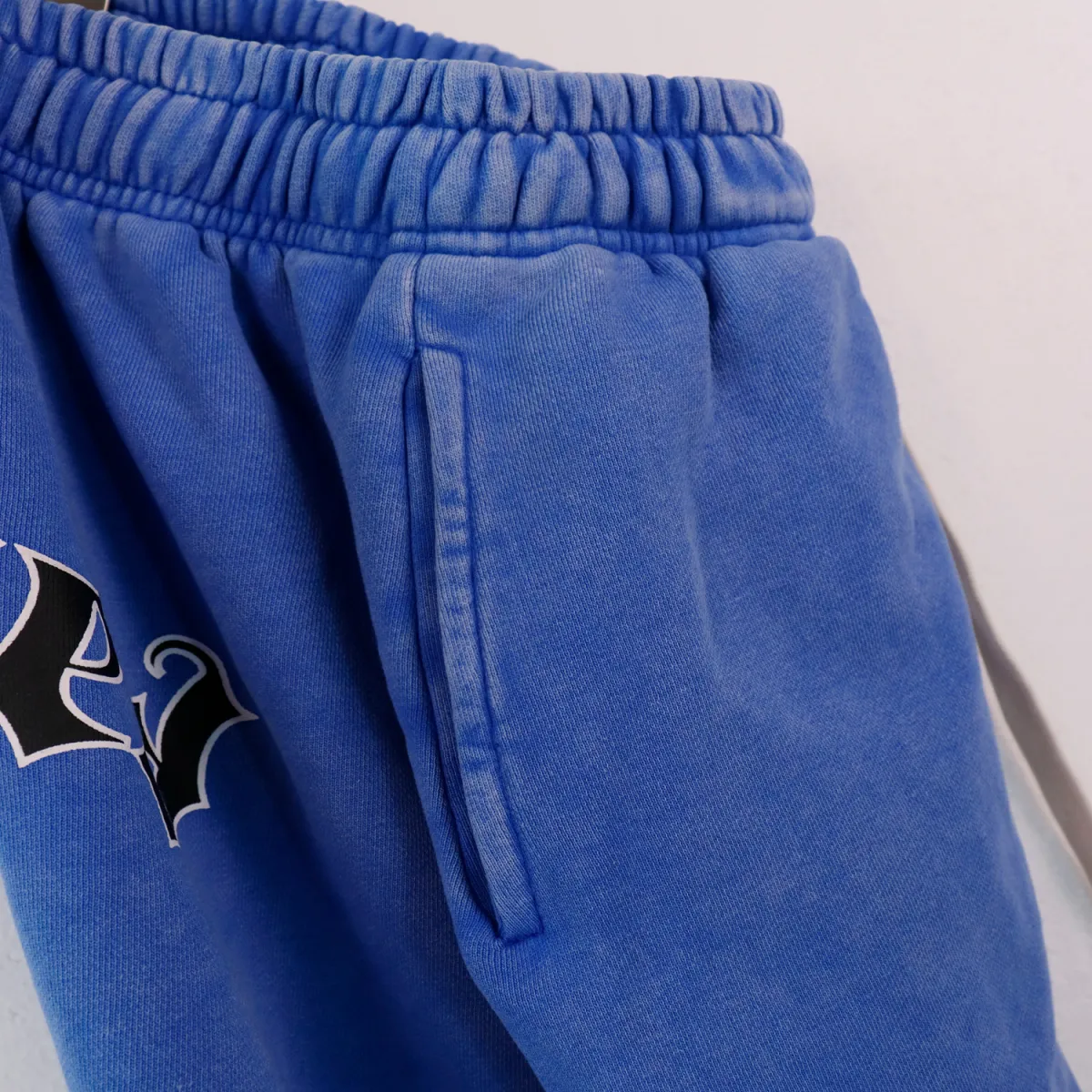 Godspeed Sweat Shorts #8679 Black/Blue