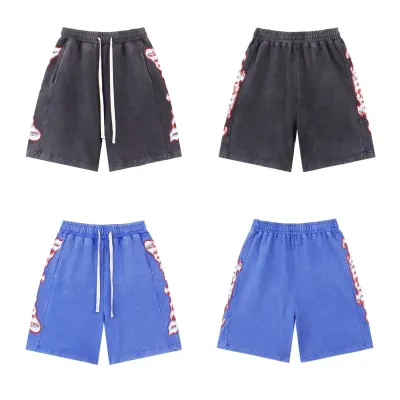 Godspeed Sweat Shorts #8770 Black/Blue 01