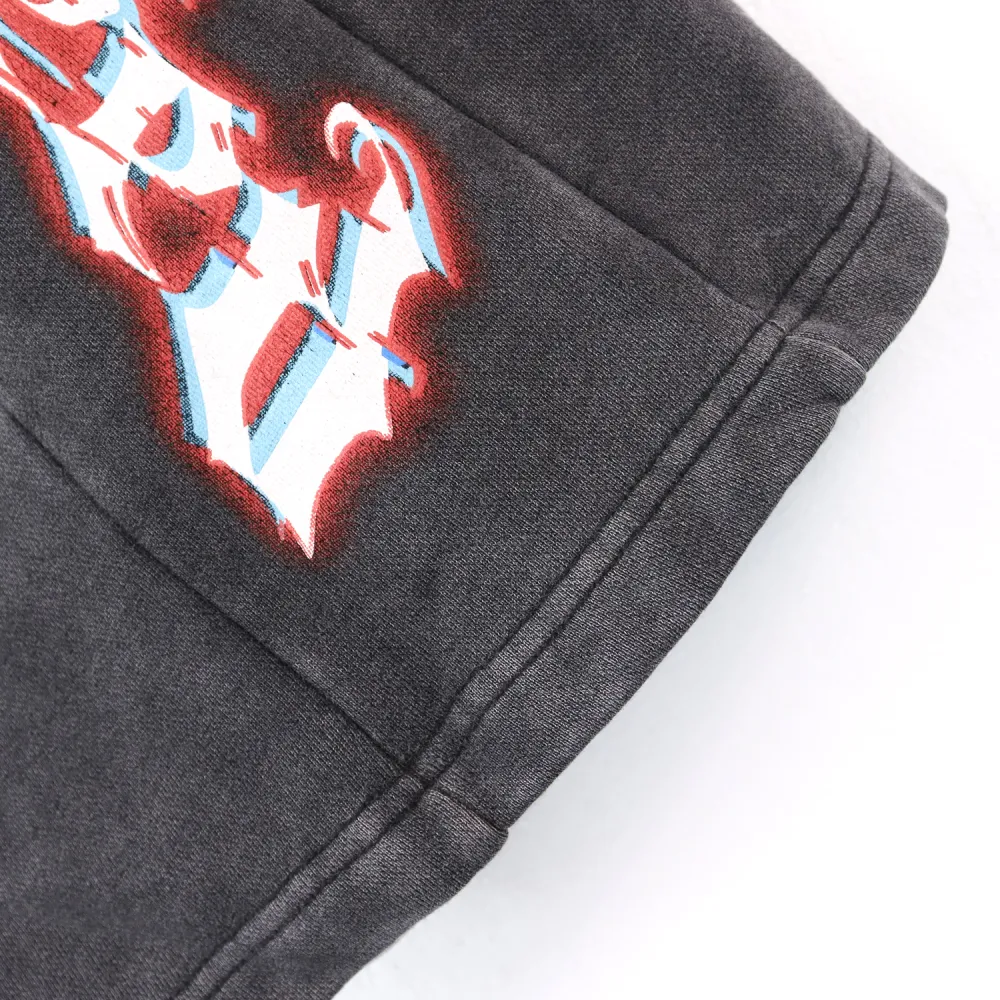 Godspeed Sweat Shorts #8770 Black/Blue