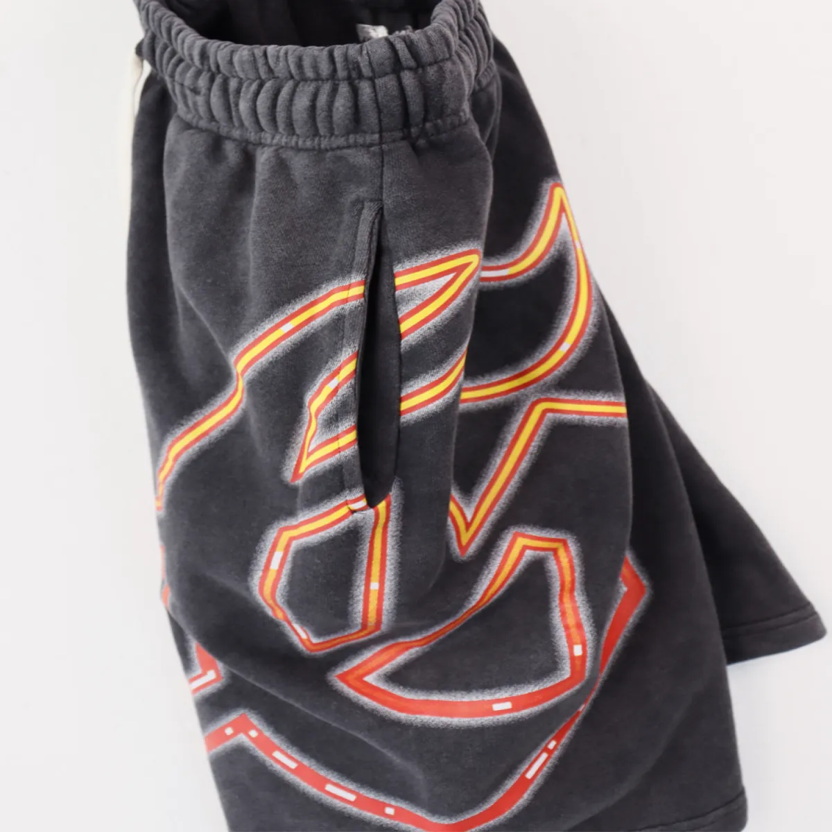 Godspeed Sweat Shorts #8776 Black/Blue